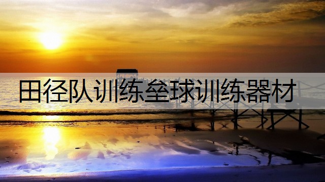 田径队训练垒球训练器材