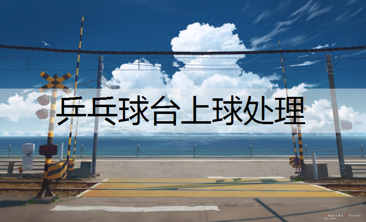 乒乓球台上球处理