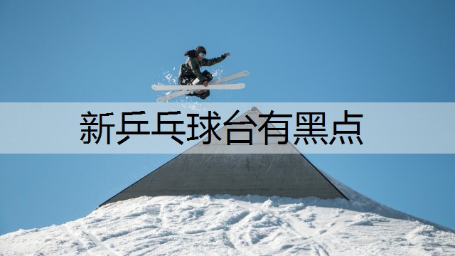 新乒乓球台有黑点