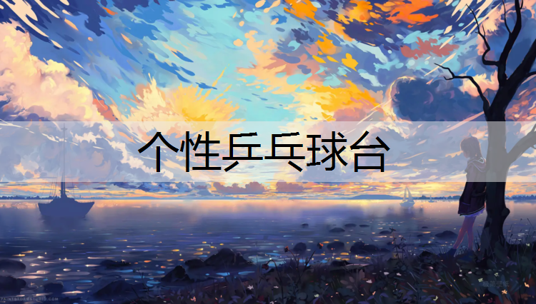 个性乒乓球台
